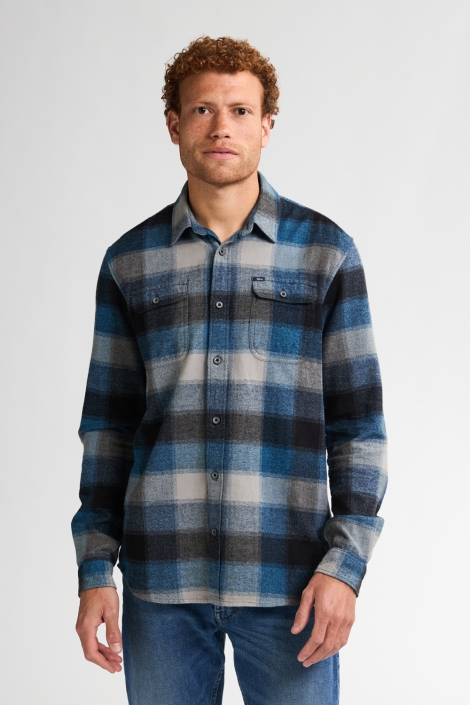 Petrol Industries men shirt long sleeve check